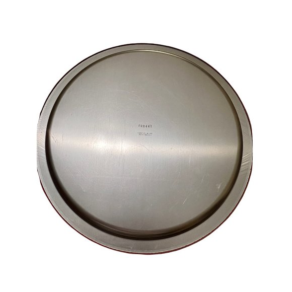 Vintage Wangs Intl. Inc. 1989 Metal Tray Snow Sled Boy Girl Dog Christmas Winter - Picture 3 of 4